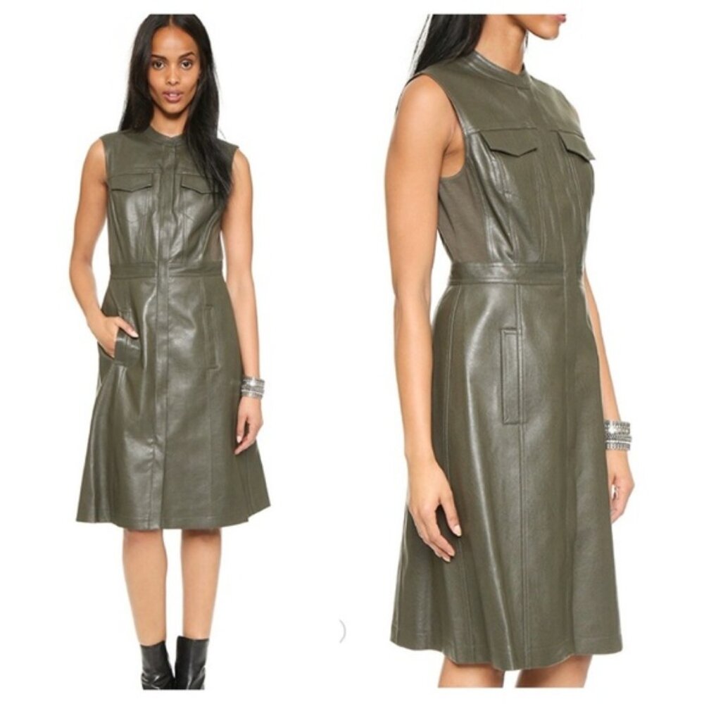 BCBG Green Midi Dress